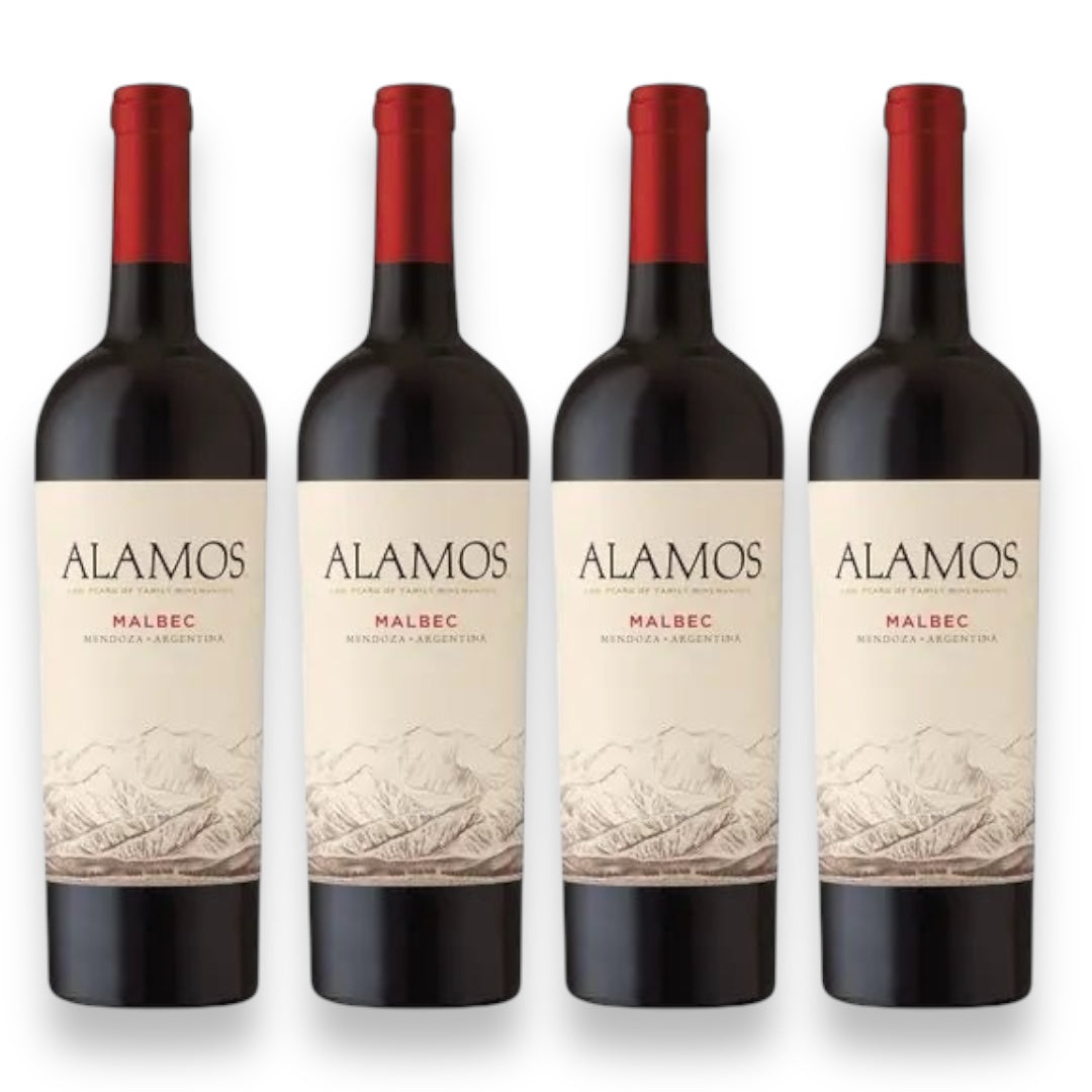Kit 4 Vinhos Alamos Malbec